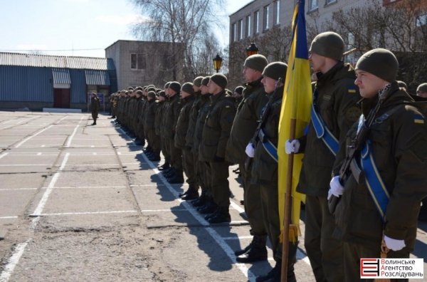 У Луцьку вітали нацгвардійців. ФОТО