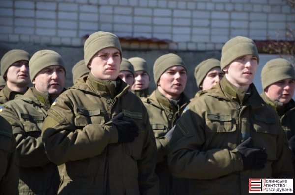 У Луцьку вітали нацгвардійців. ФОТО