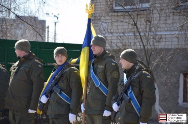 У Луцьку вітали нацгвардійців. ФОТО