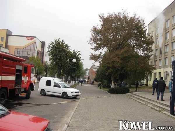 Надзвичайна подія в Ковелі: горів готель