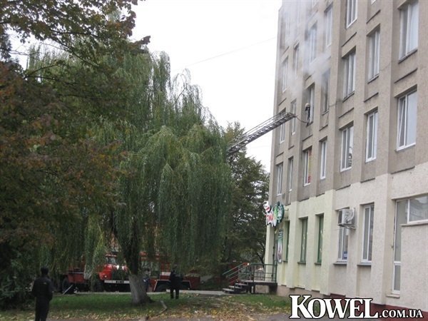 Надзвичайна подія в Ковелі: горів готель