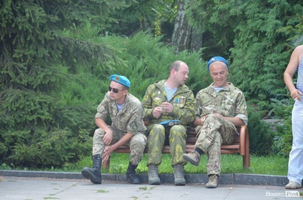 Свято «крилатої піхоти» у Луцьку. ФОТОРЕПОРТАЖ