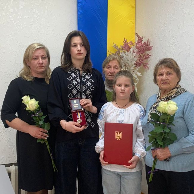 На Волині нагороди загиблих Героїв отримали їхні діти. ФОТО