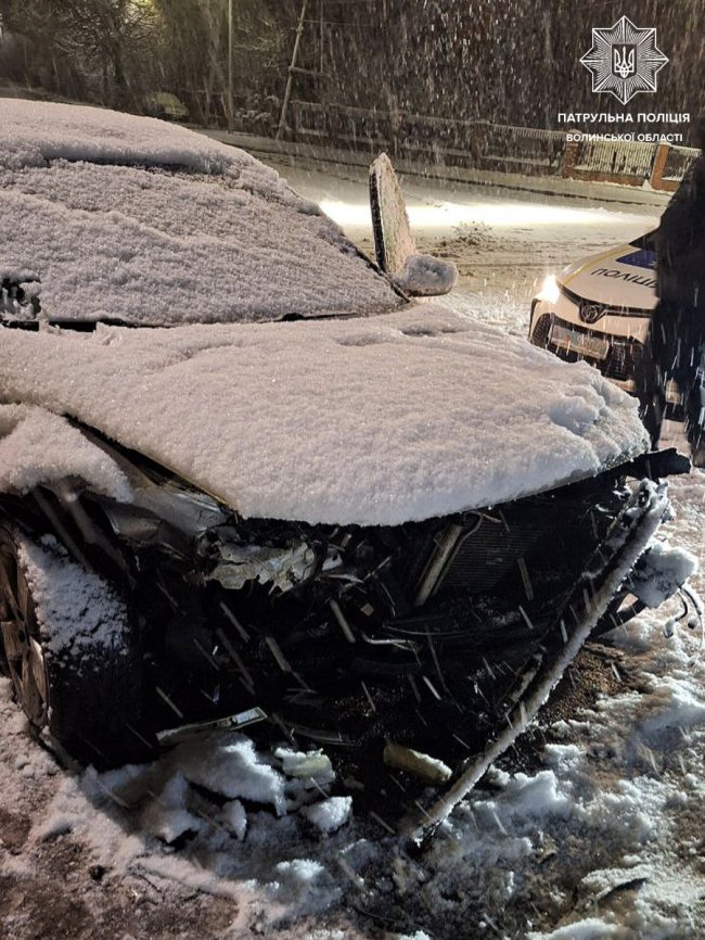 У Луцьку зіткнулися два автомобілі