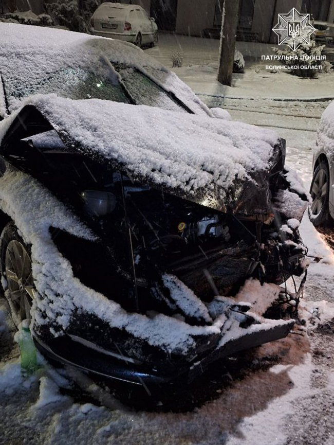 У Луцьку зіткнулися два автомобілі