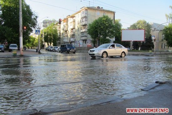 В Житомирі масштабне «чепе»: місто сидить без води. ФОТО