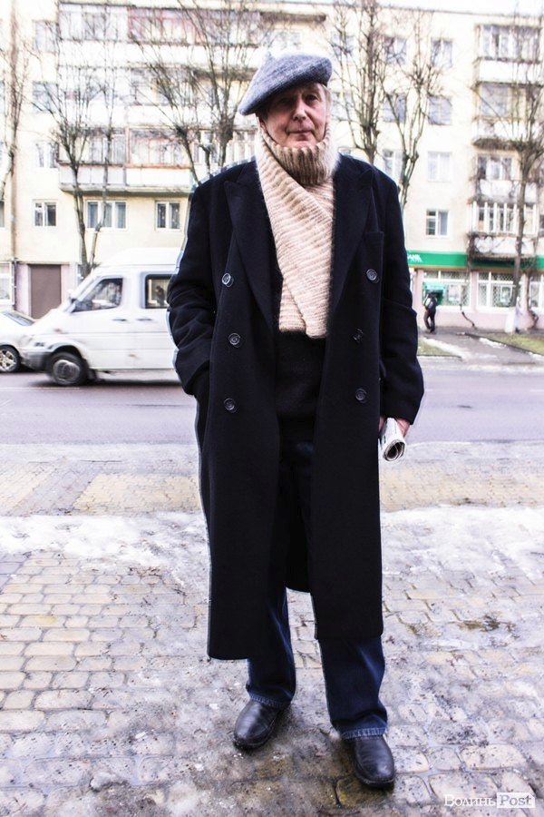 Стильний Луцьк. Портрет дня: Пан Леонід, пенсіонер, 73 роки