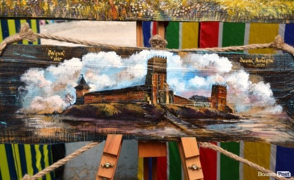 У центрі Луцька - фестиваль творчості дітей. ФОТО