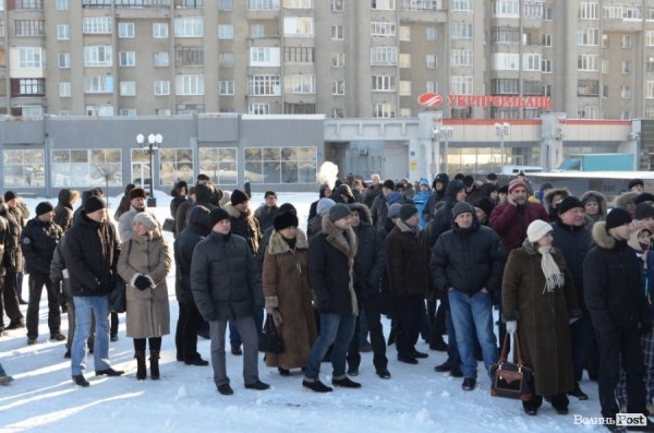  У Луцьку помолилися за загиблих у Києві і волю України. ФОТО