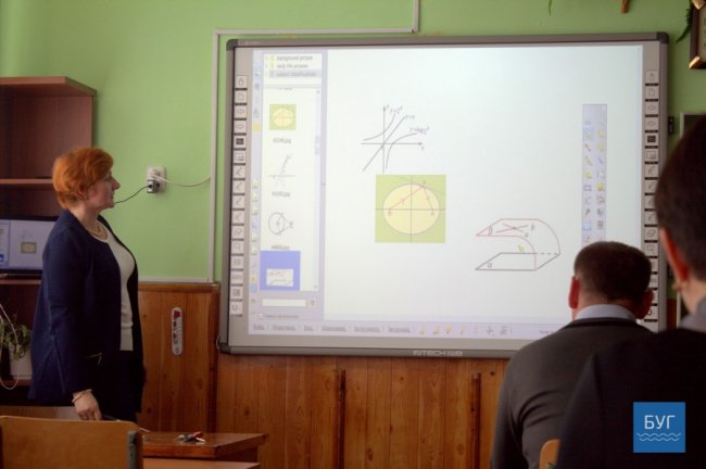 Волинська школа отримала інтерактивні дошки