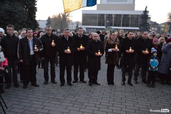 Лучани вшанували пам’ять Героїв Небесної Сотні. ФОТО. ДОПОВНЕНО