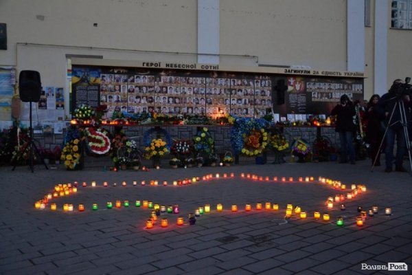 Лучани вшанували пам’ять Героїв Небесної Сотні. ФОТО. ДОПОВНЕНО
