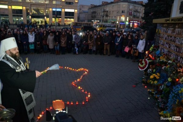 Лучани вшанували пам’ять Героїв Небесної Сотні. ФОТО. ДОПОВНЕНО