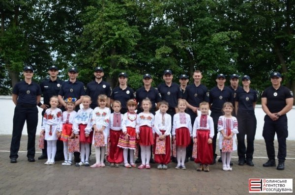 Луцькі правоохоронці відзначають півроку роботи. ФОТО