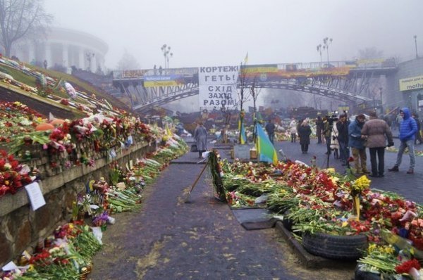 Ранковий Майдан в Києві. ФОТО