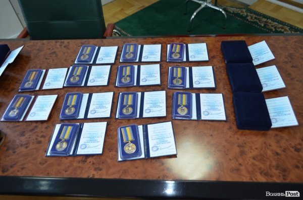 У Луцькій міській раді нагородили айдарівців. ФОТО