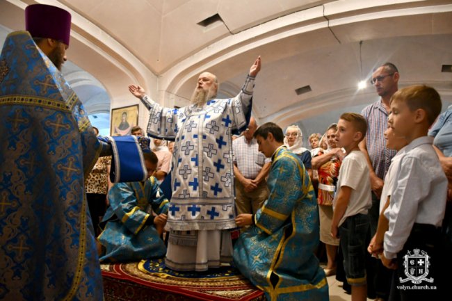 Як у луцькому храмі відзначали свято Успіння Пресвятої Богородиці. ФОТО