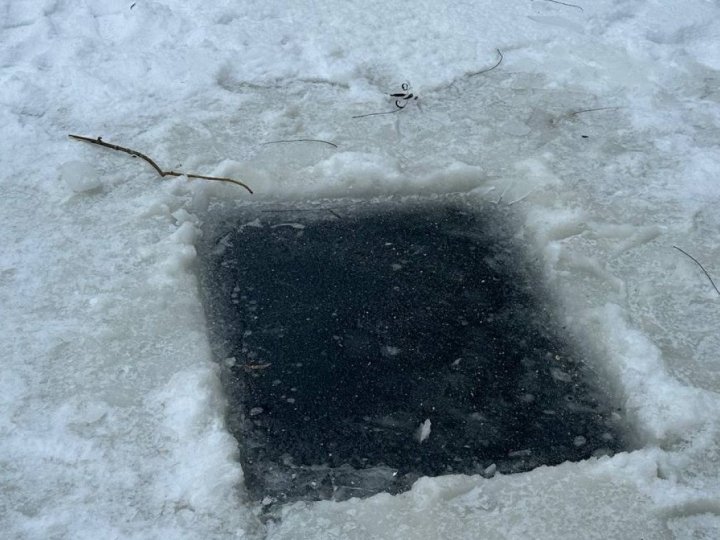 Частина ополонок у луцькому парку замерзла: чи є ризик мору риби