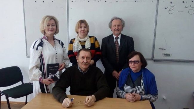 Волинський письменник Василь Слапчук презентував нову книгу