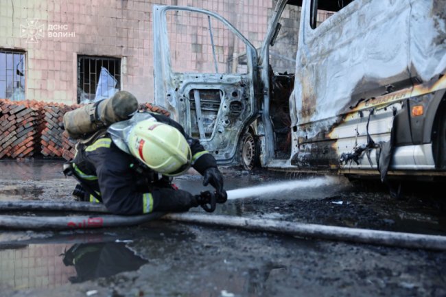У Луцьку сталася пожежа на приватному підприємстві: що відомо