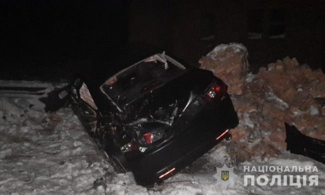 Під Луцьком п'яний водій автівки злетів у кювет. ФОТО