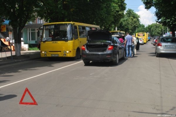 У центрі Луцька за день ‒ дві ДТП. ФОТО