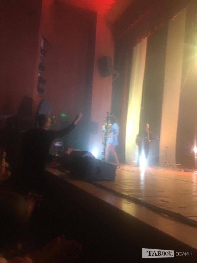 Охорона не пускала Мірзояна на сцену в Луцьку