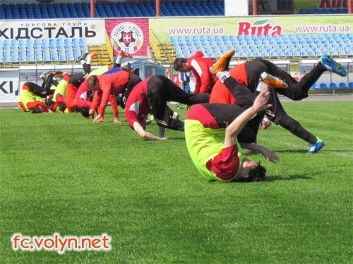 «Волинь» готується до битви з «Шахтарем»