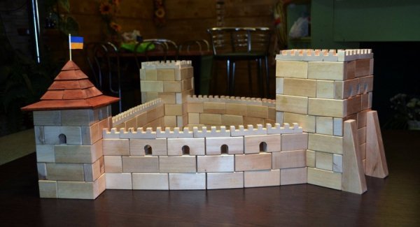 Луцький замок стане конструктором для дітей. ФОТО