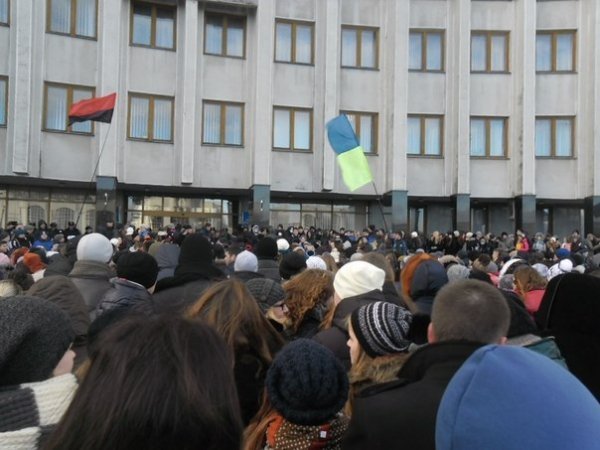 Перший день страйку в Луцьку. ФОТО. ВІДЕО