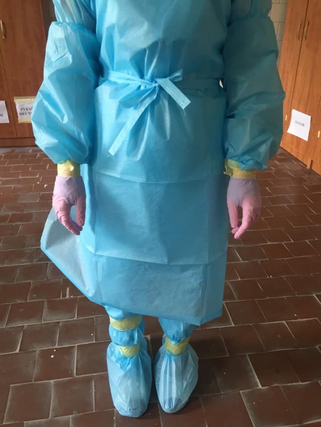 На Волині школа передала лікарні допомогу для боротьби з COVID-19. ФОТО