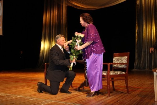 У Луцьку відбувся бенефіс Народної артистки України Людмили Приходько. ФОТО