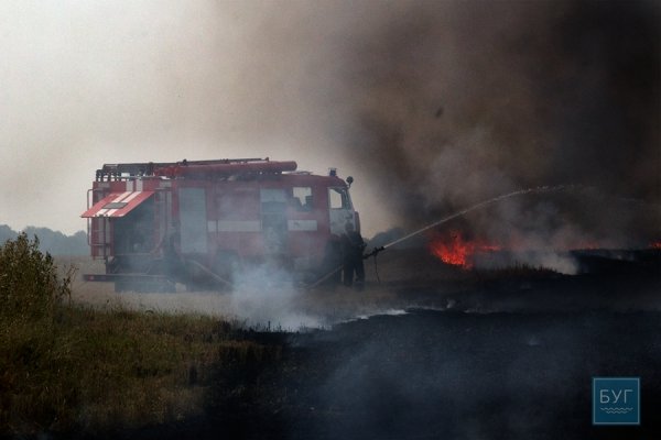 Біля Нововолинська - масштабна пожежа. ФОТО