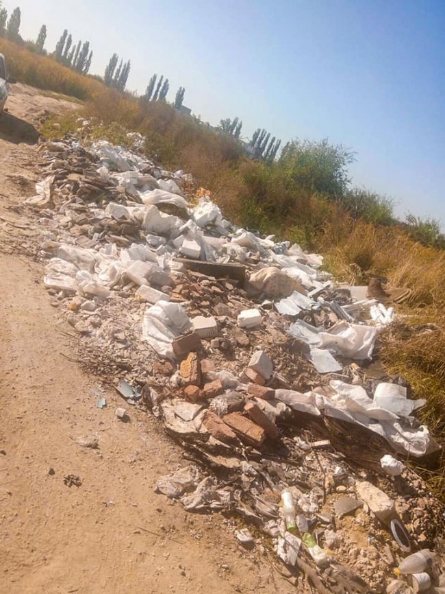 У Луцькому районі – стихійне сміттєзвалище. ФОТО