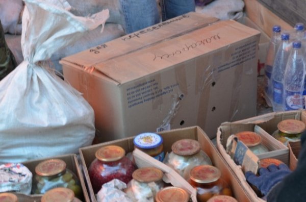 Третя фура гуманітарної допомоги з Волині дісталася до вояків. ФОТО