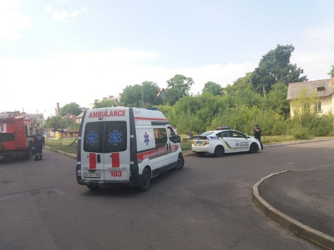 У Луцьку горіла квартира. ФОТО