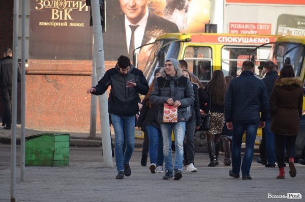 Кохання на вулицях Луцька. ФОТО