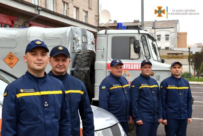 Команда волинських саперів вирушила на розміновування Донеччини. ФОТО