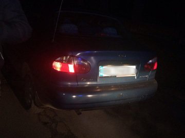 У Луцьку порушник ПДР їздив на авто з «перебитими» номерами