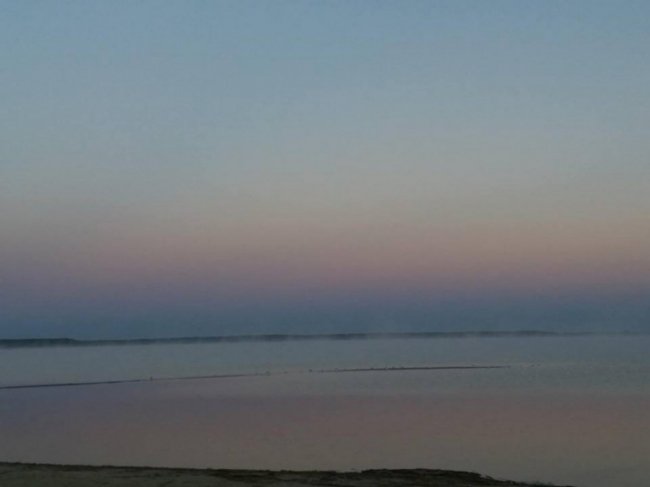 Осінній світанок на Світязі. ФОТО