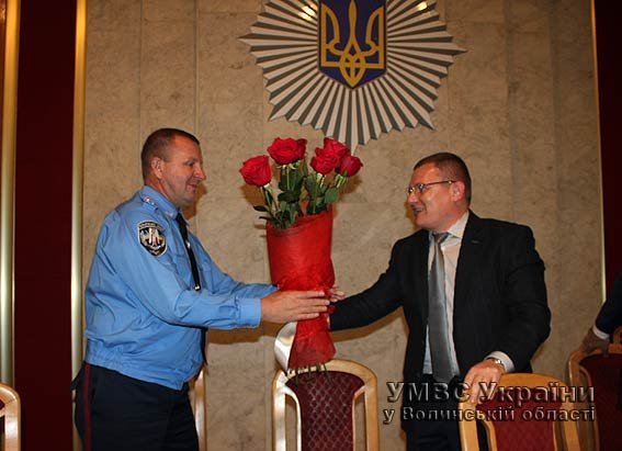 На Волині - новий заступник начальника міліції. ФОТО