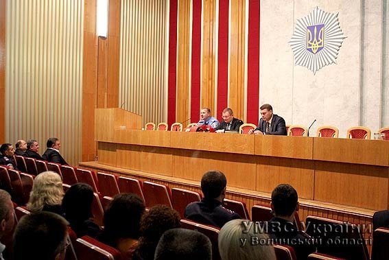 На Волині - новий заступник начальника міліції. ФОТО