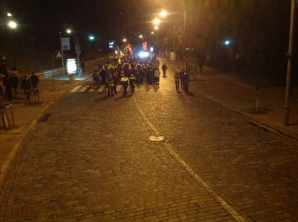 Євромайданівці провідали «Беркут». ФОТО