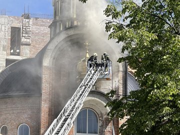 Перед Великоднем у Луцьку – пожежа у церкві