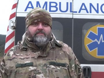 Медик тероборони Волині розповів, як поставив на паузу роботу далекобійника і прийшов у військкомат. ВІДЕО
