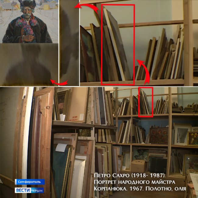 Музейники ідентифікували ще одну картину, вкрадену росіянами під час окупації