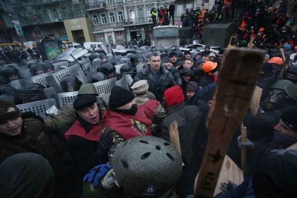 Сутички у Києві: як усе починалося. ФОТО