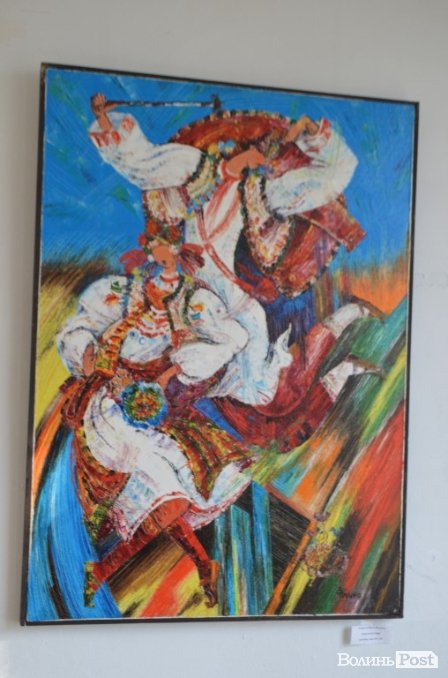 Коли полотна танцюють: у Луцьку відкрили виставку картин «в чотири руки». ФОТО