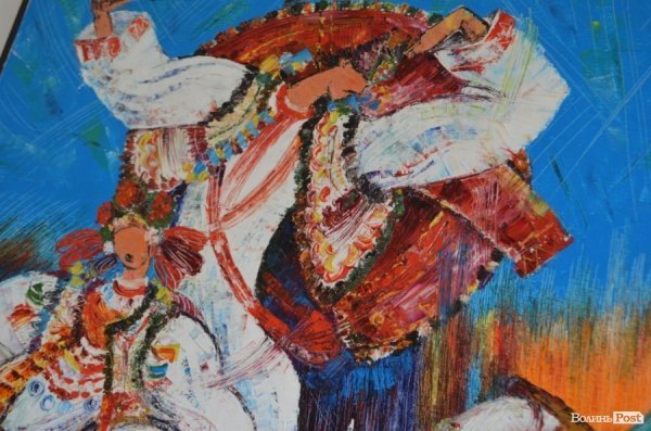 Коли полотна танцюють: у Луцьку відкрили виставку картин «в чотири руки». ФОТО