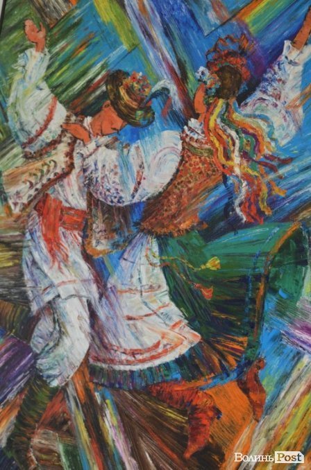 Коли полотна танцюють: у Луцьку відкрили виставку картин «в чотири руки». ФОТО